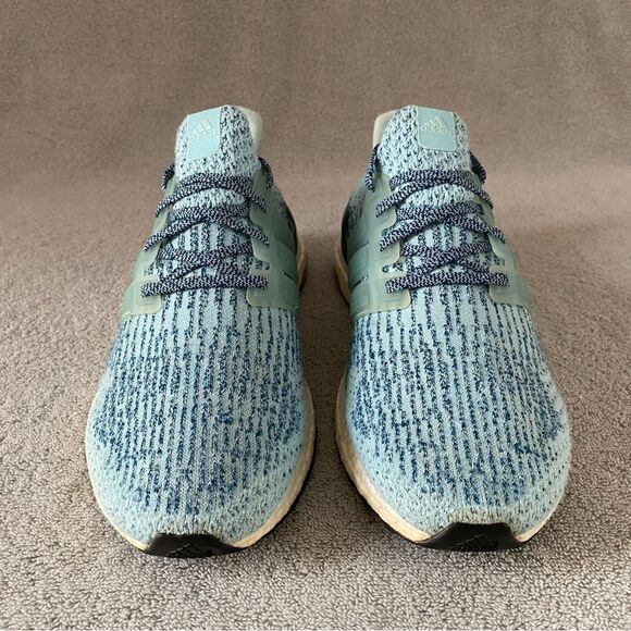 Adidas Shoes Womens 10 Icy Blue UltraBoost 3.0 Running Athletic Sneakers S82055 - Picture 2 of 7